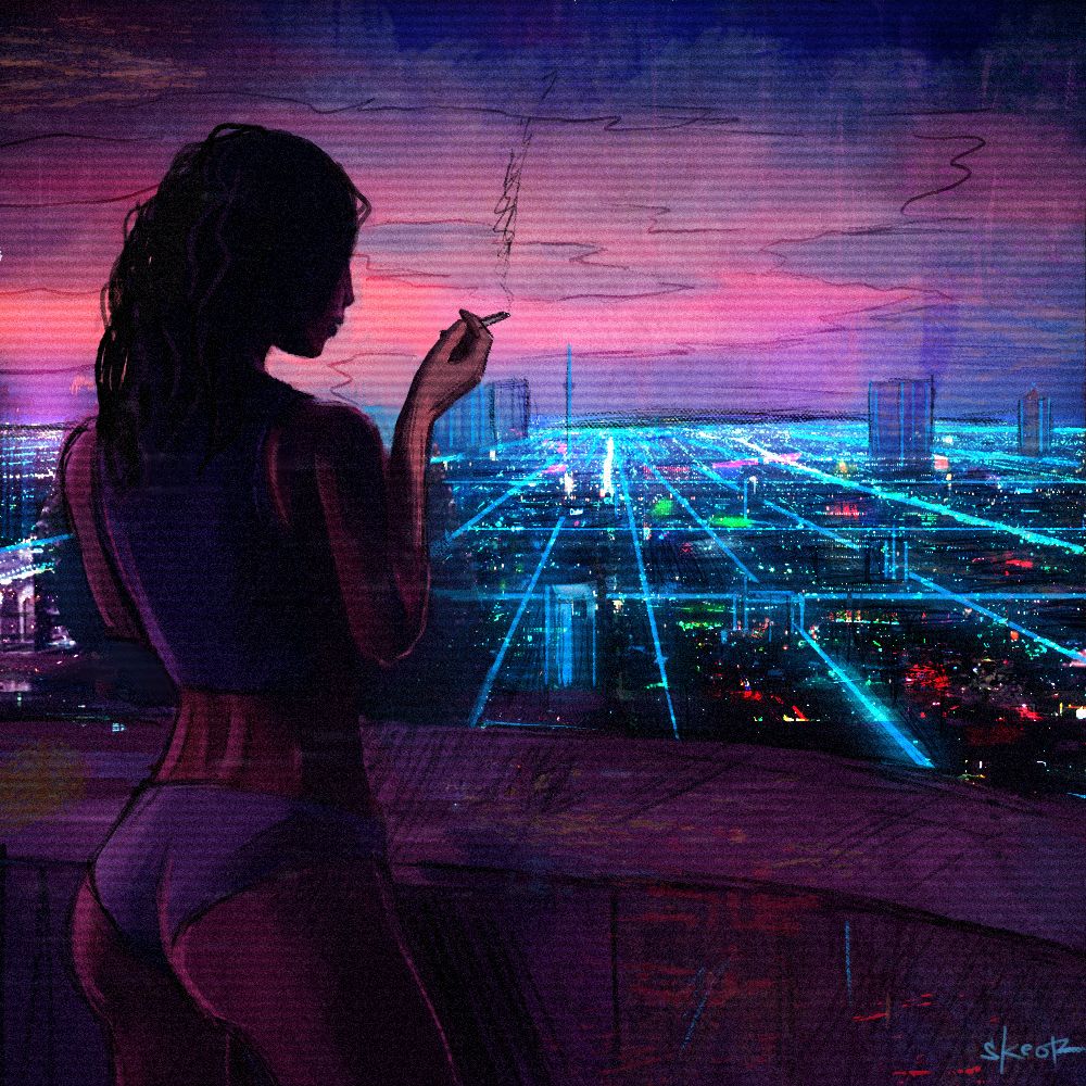 Dark Synthwave Wallpapers