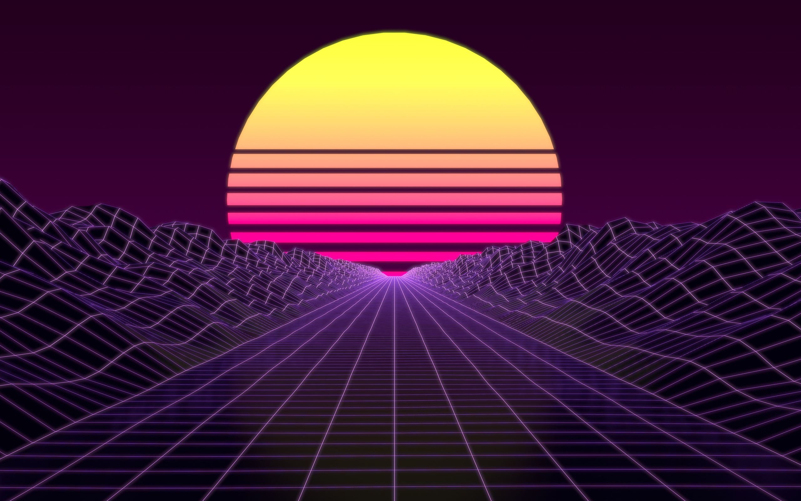 Dark Synthwave Wallpapers