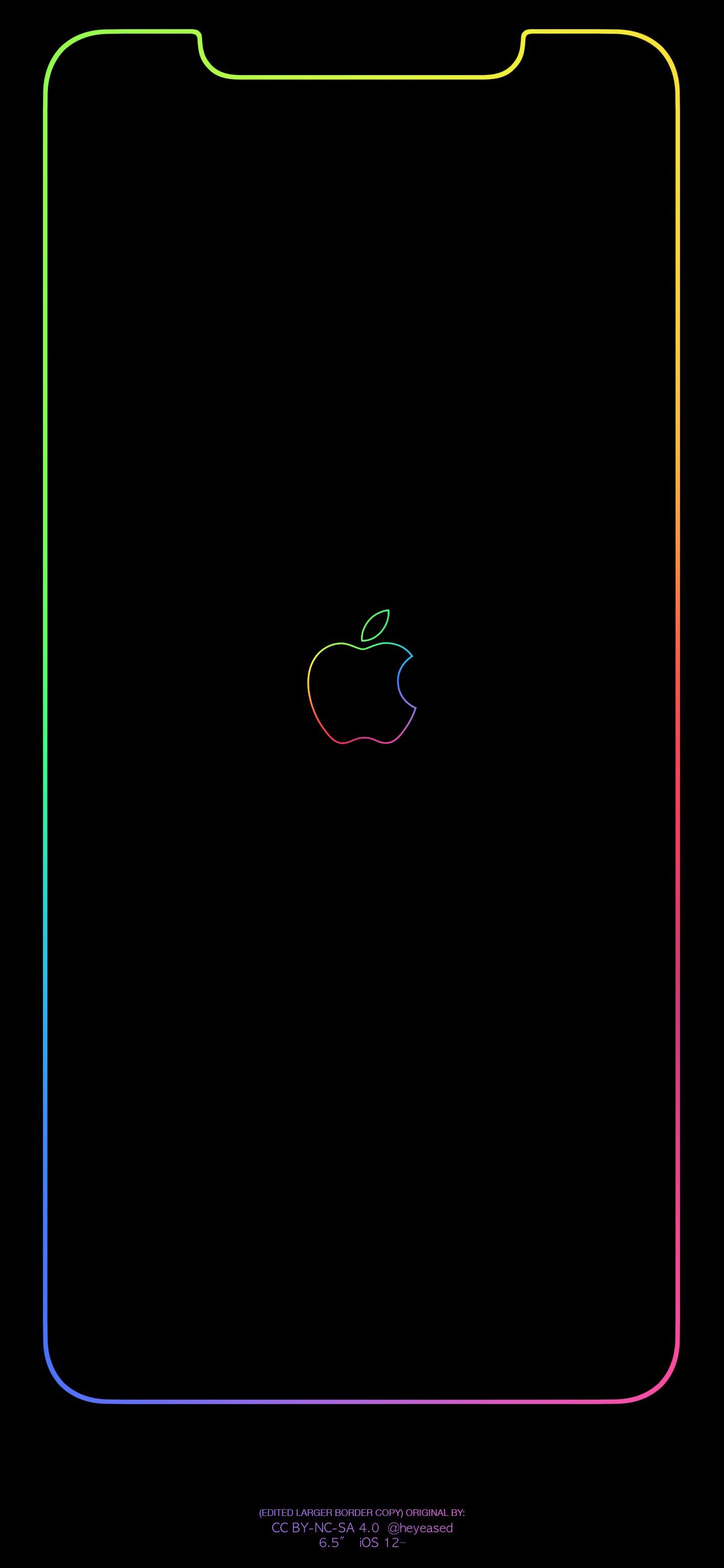 Neon Apple Logo Wallpapers