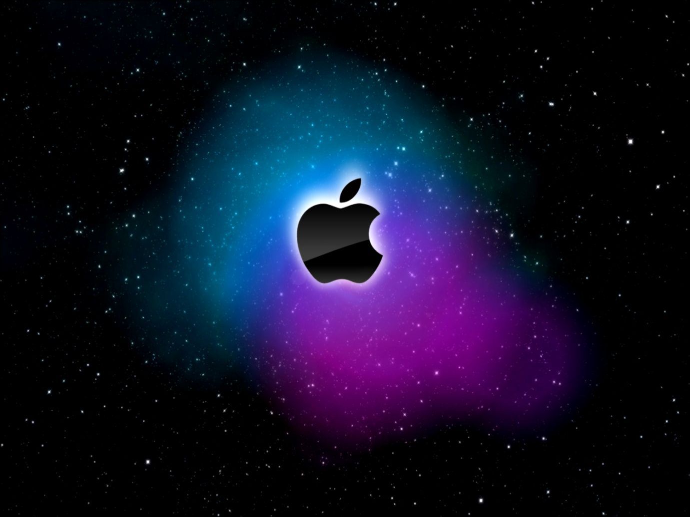 Neon Apple Logo Wallpapers