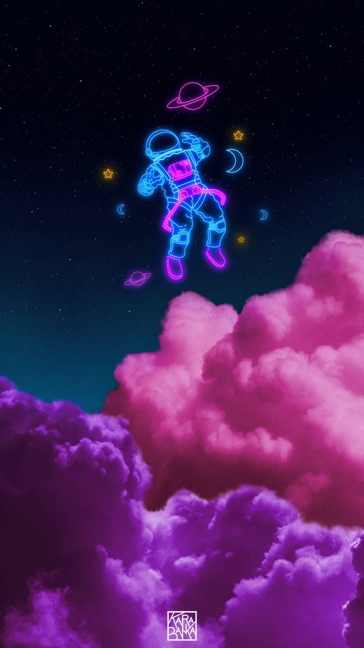 Neon Astronaut Wallpapers