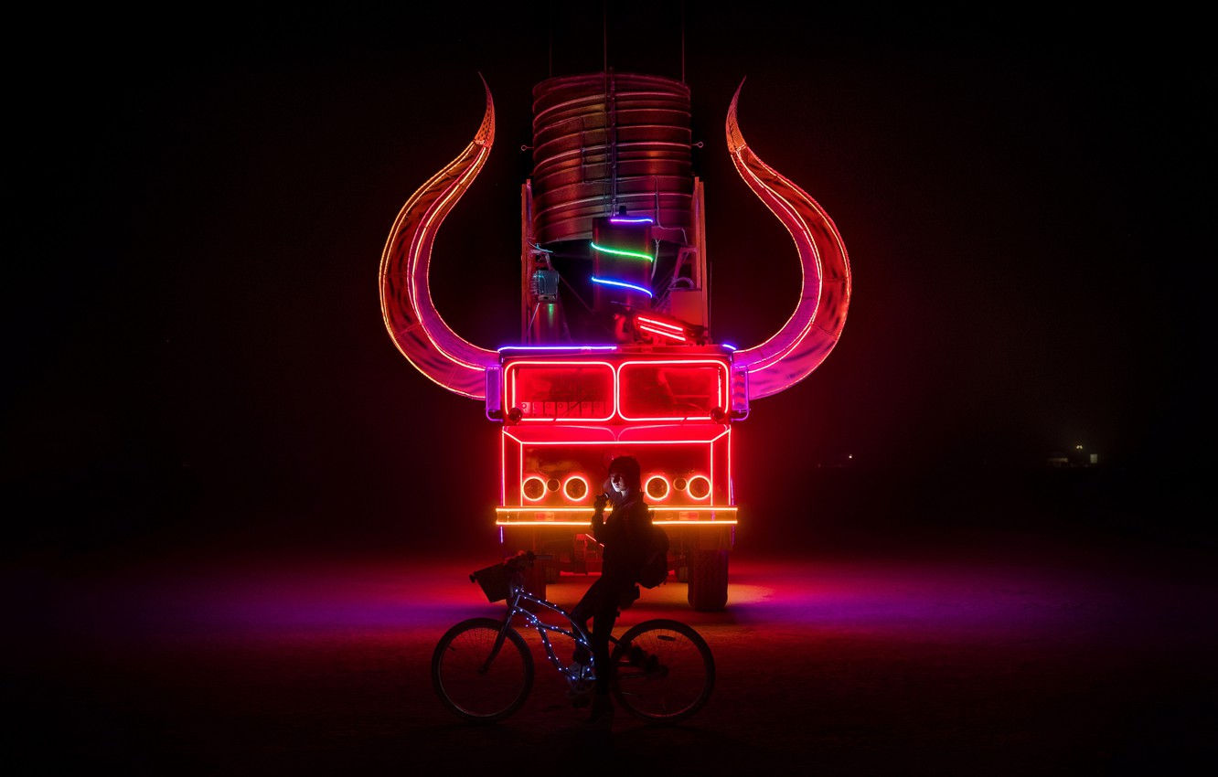 Neon Biker Wallpapers