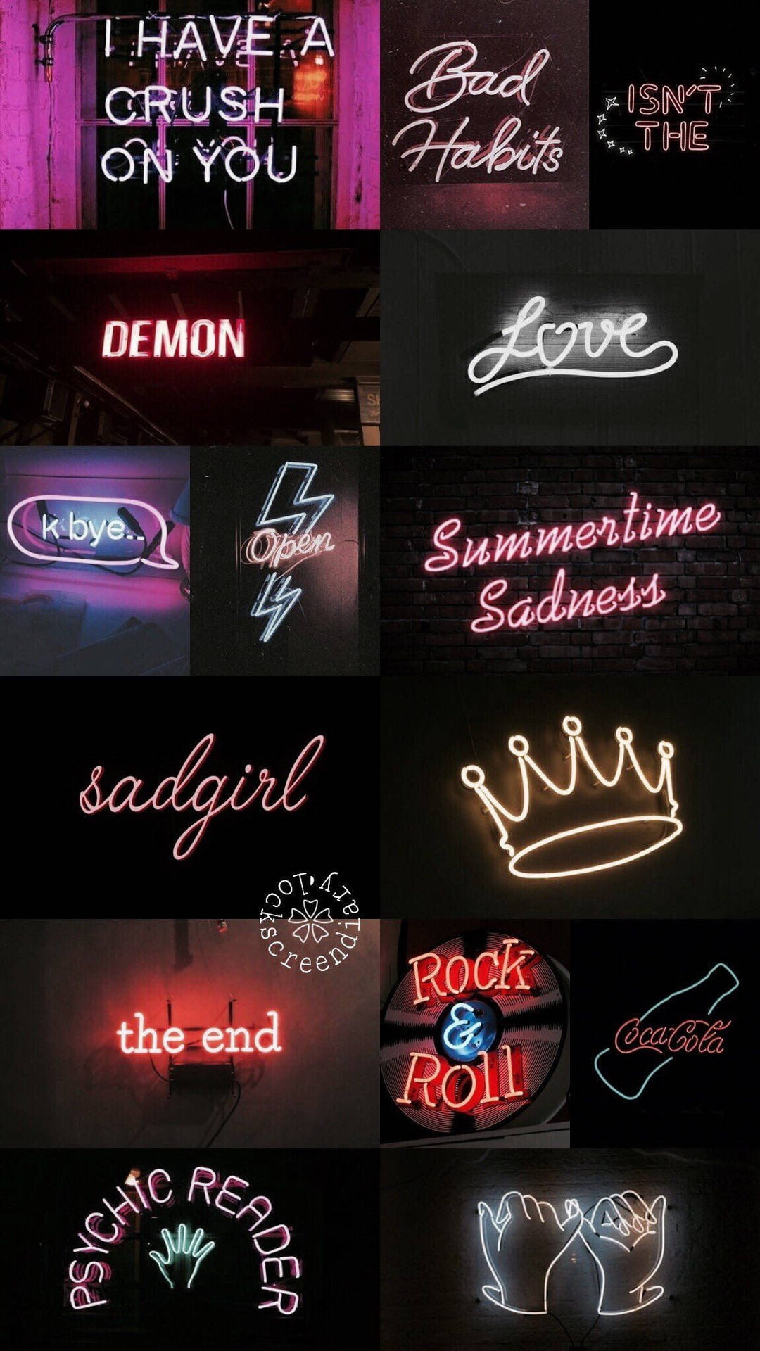 Neon Black Aesthetic Wallpapers