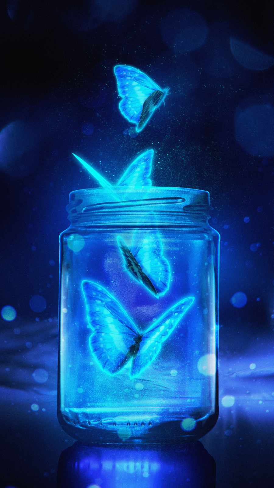 Neon Butterfly Iphone Wallpapers