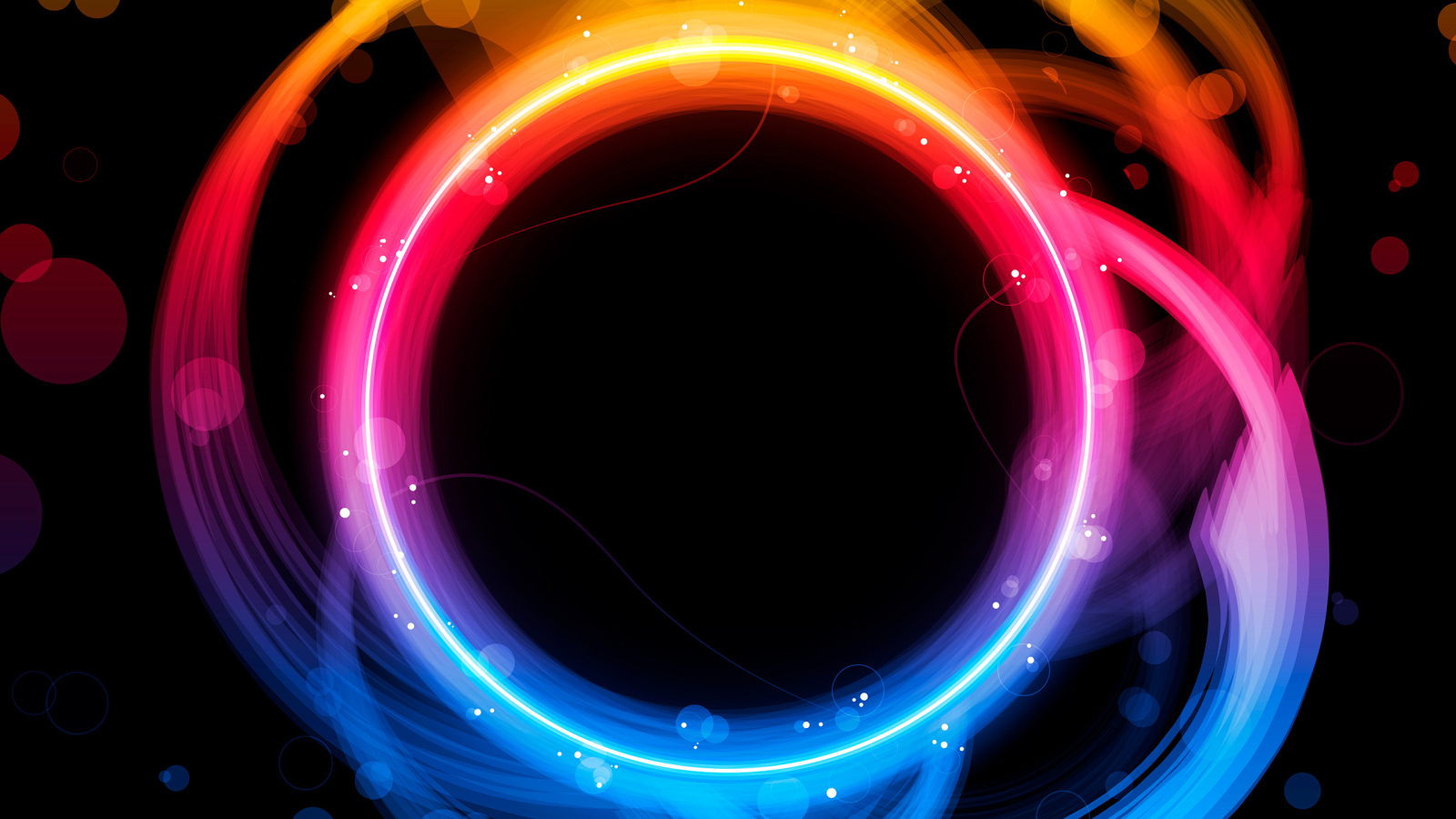 Neon Circle Wallpapers