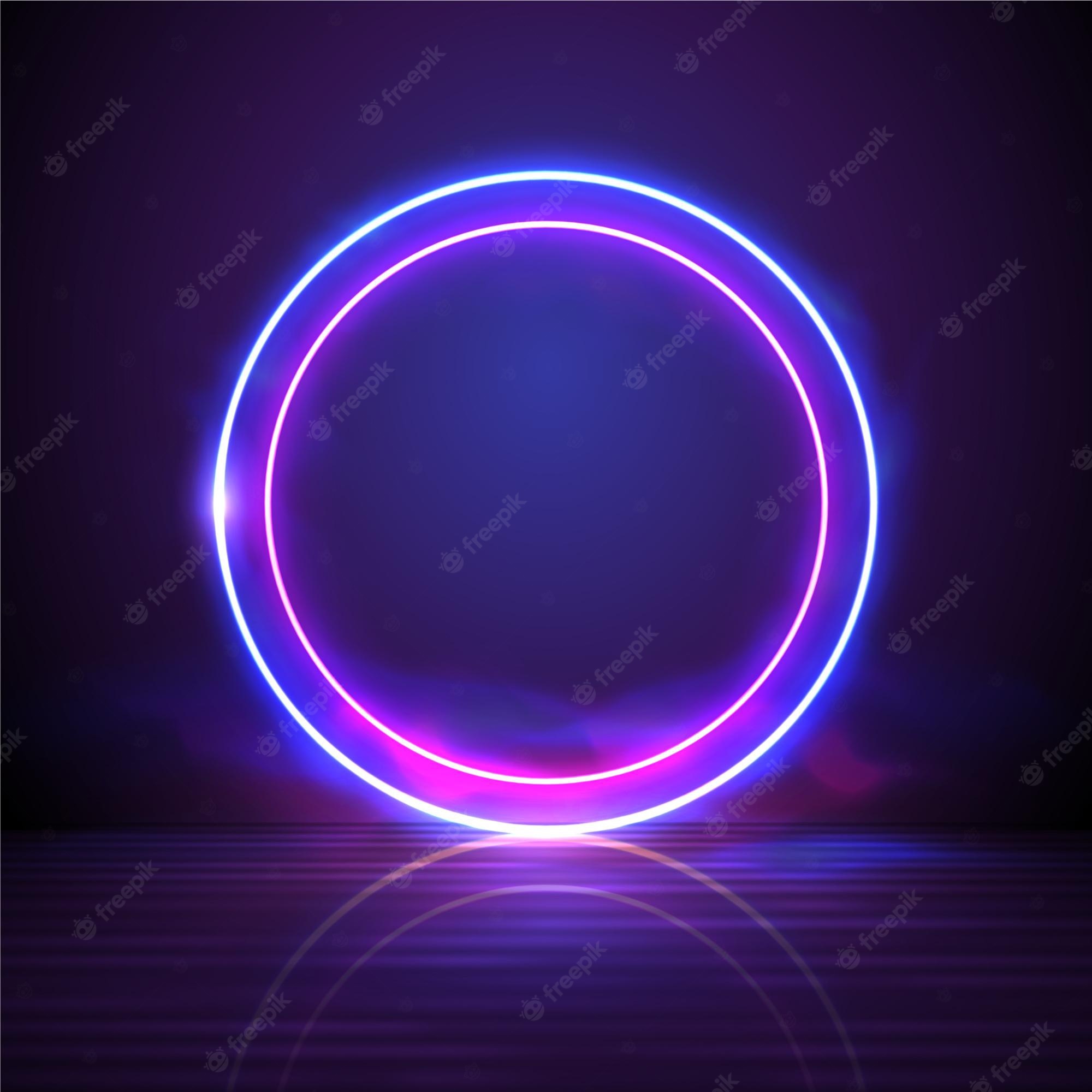 Neon Circle Wallpapers