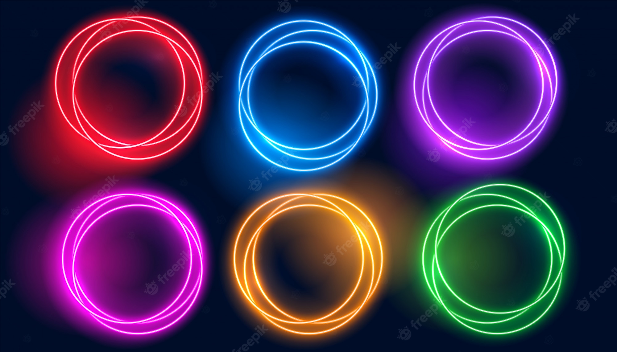 Neon Circle Wallpapers