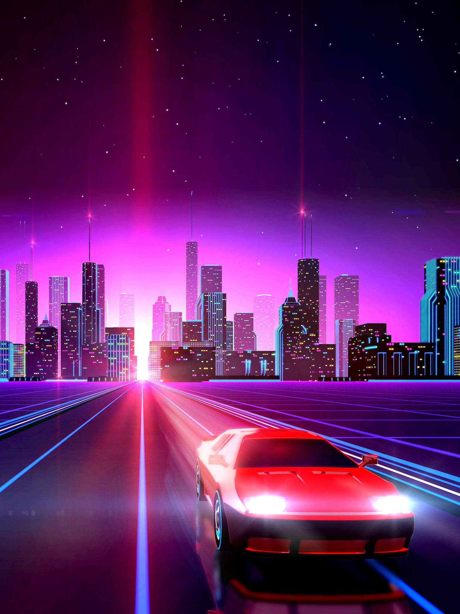 Neon Drive Wallpapers