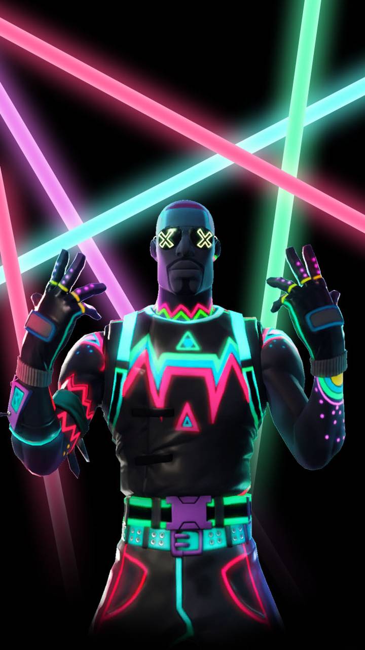 Neon Fortnite Wallpapers