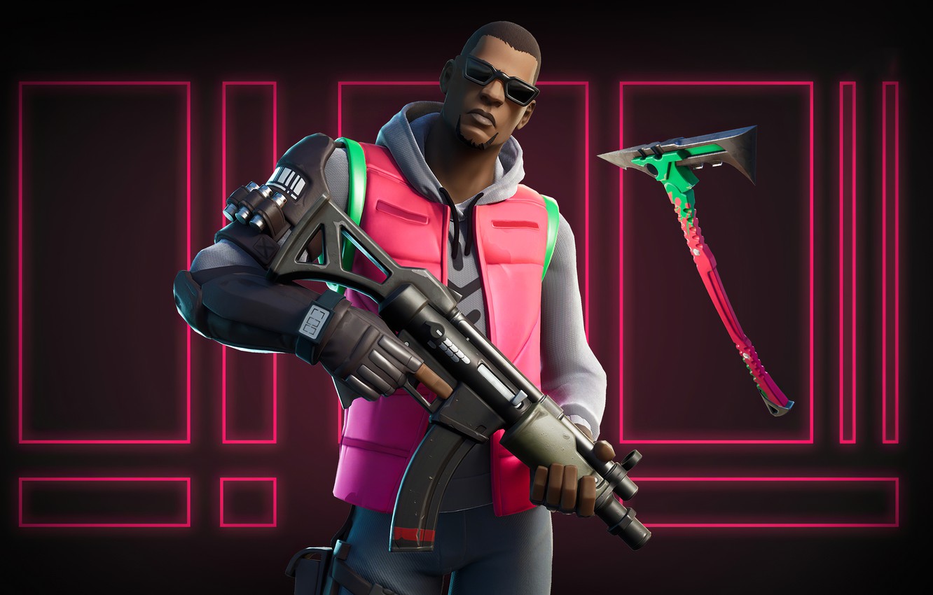 Neon Fortnite Wallpapers