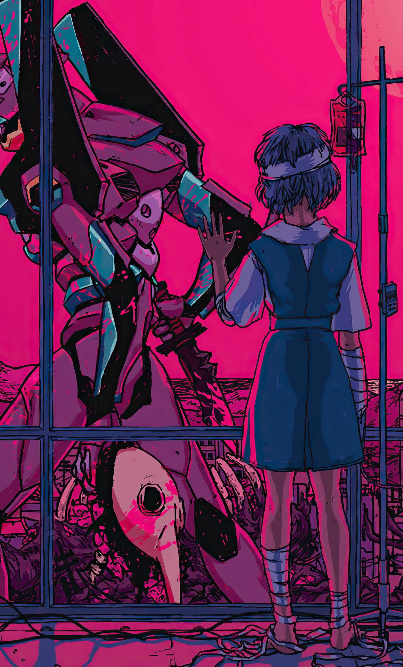 Neon Genesis Evangelion Iphone Wallpapers