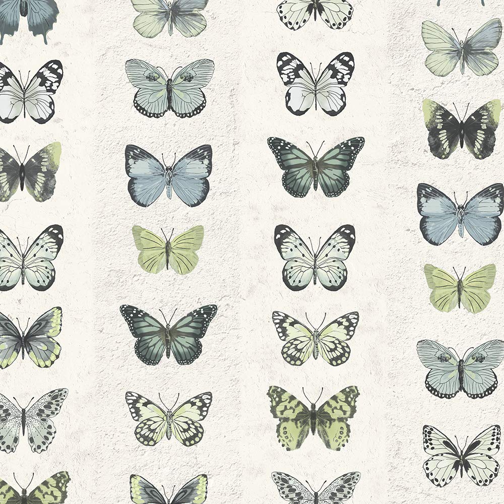 Neon Green Butterflies Wallpapers