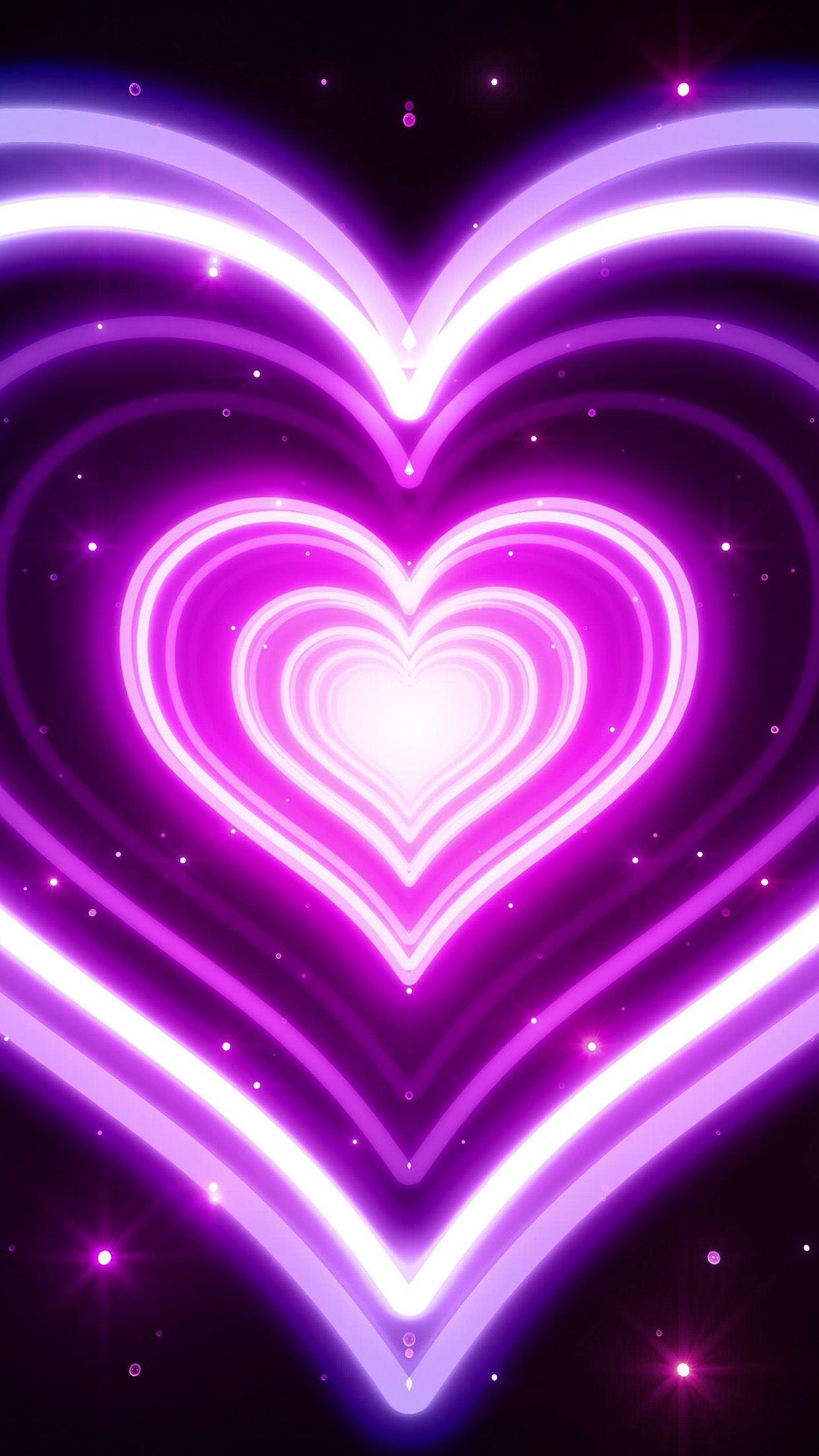 Neon Heart Wallpapers