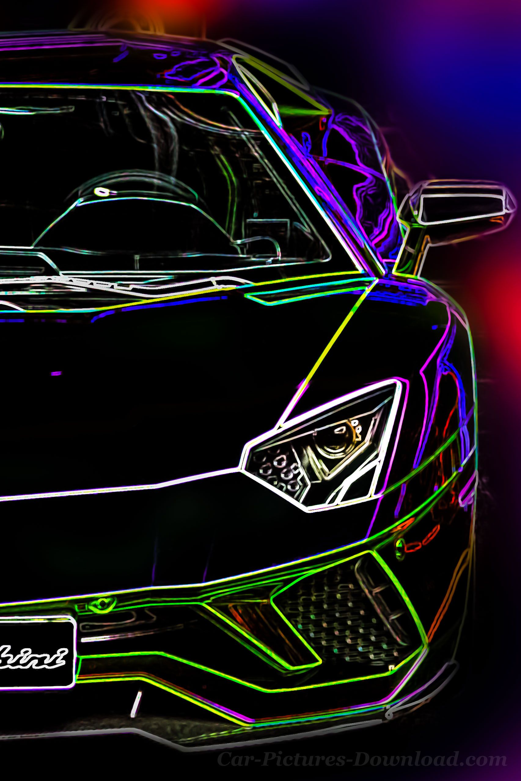 Neon Lambo Wallpapers