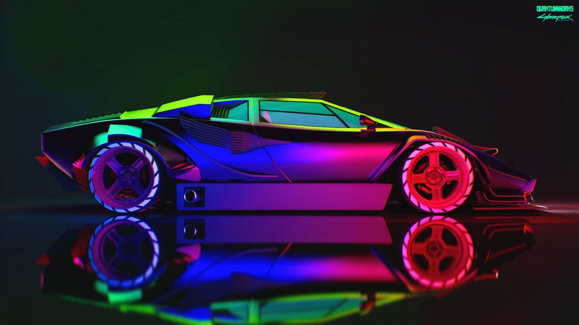 Neon Lambo Wallpapers