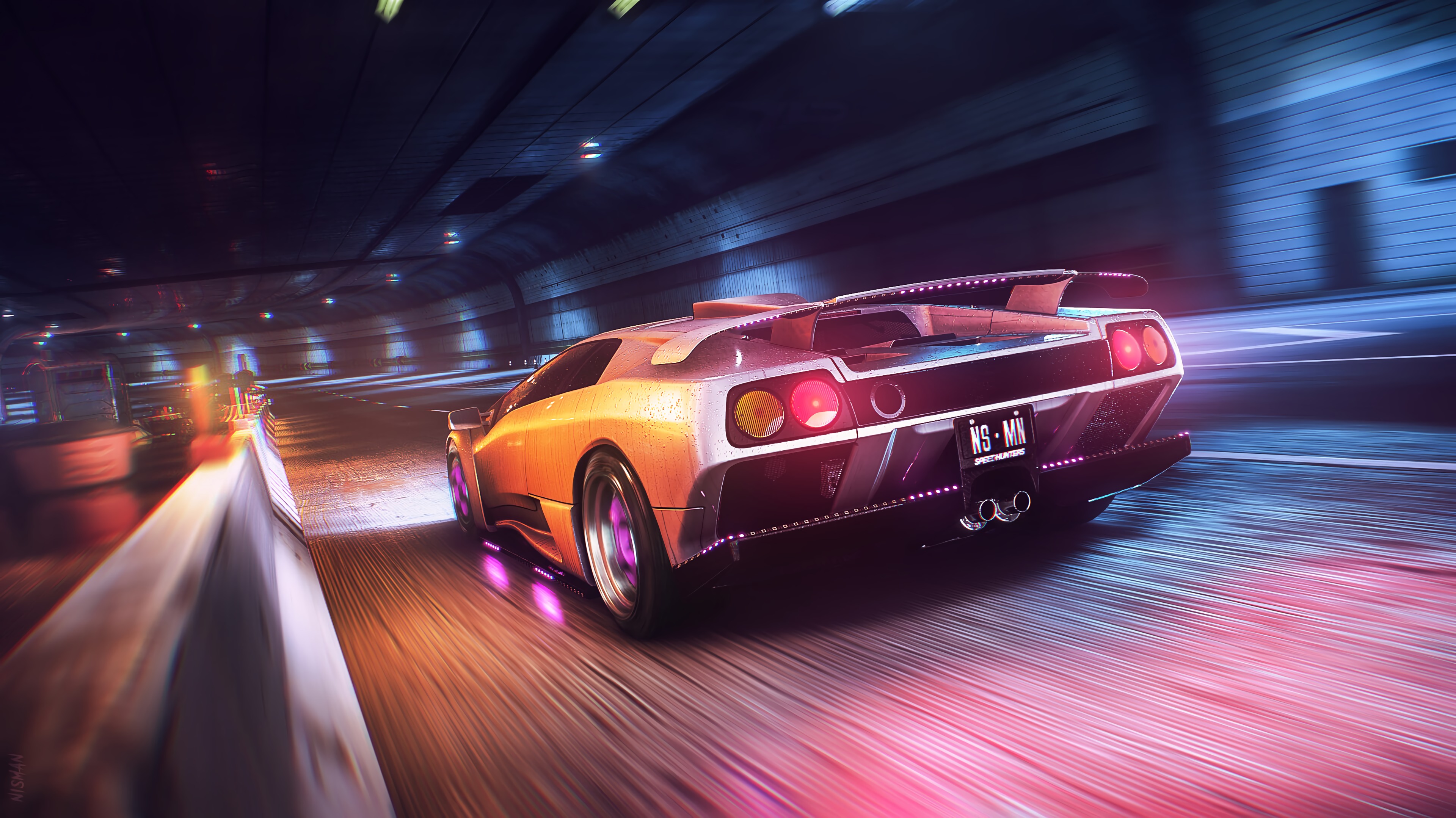 Neon Lambo Wallpapers