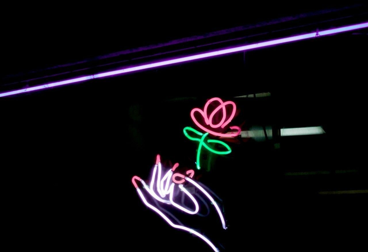 Neon Lights Tumblr Laptop Wallpapers