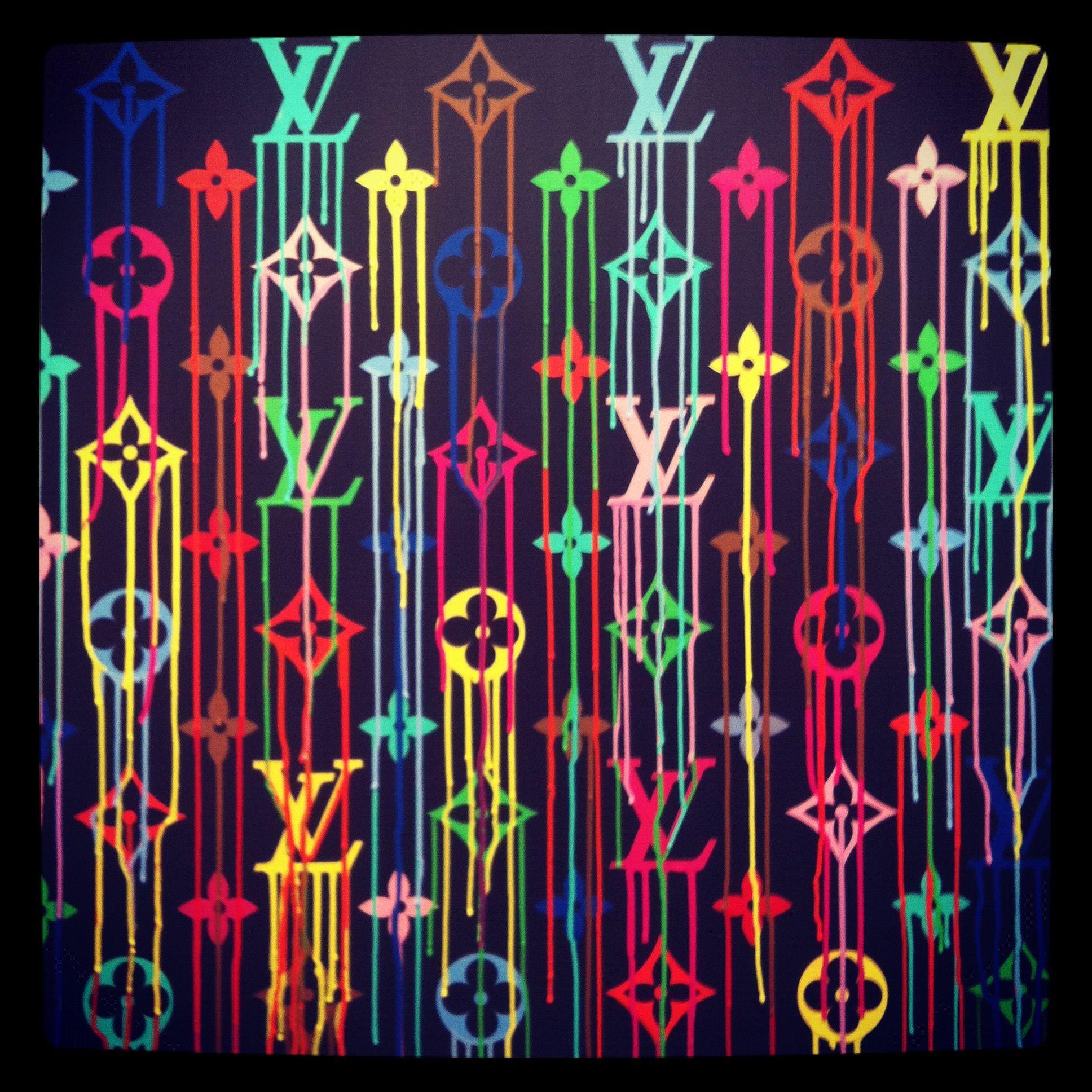 Neon Louis Vuitton Wallpapers