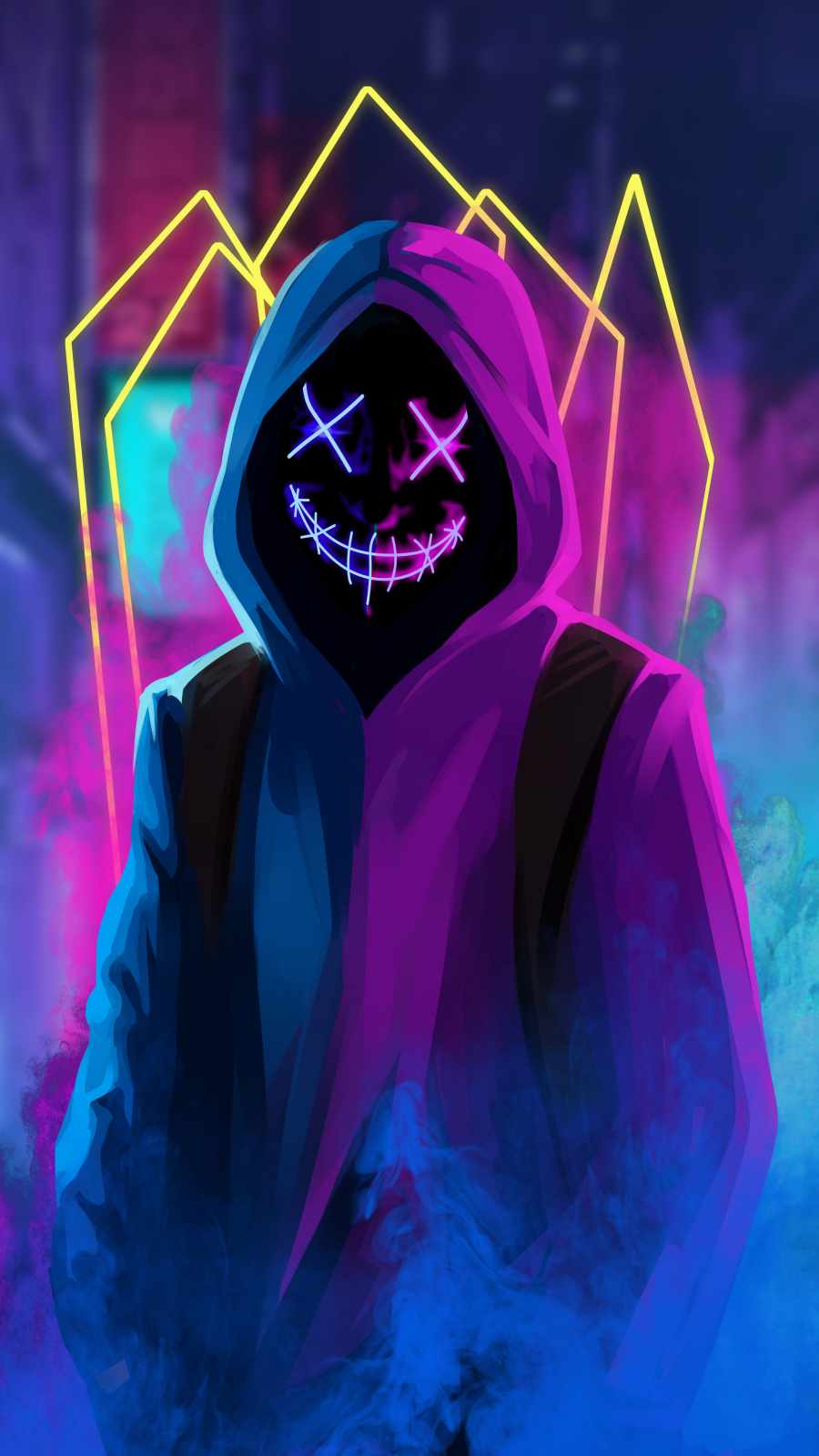 Neon Mask Wallpapers