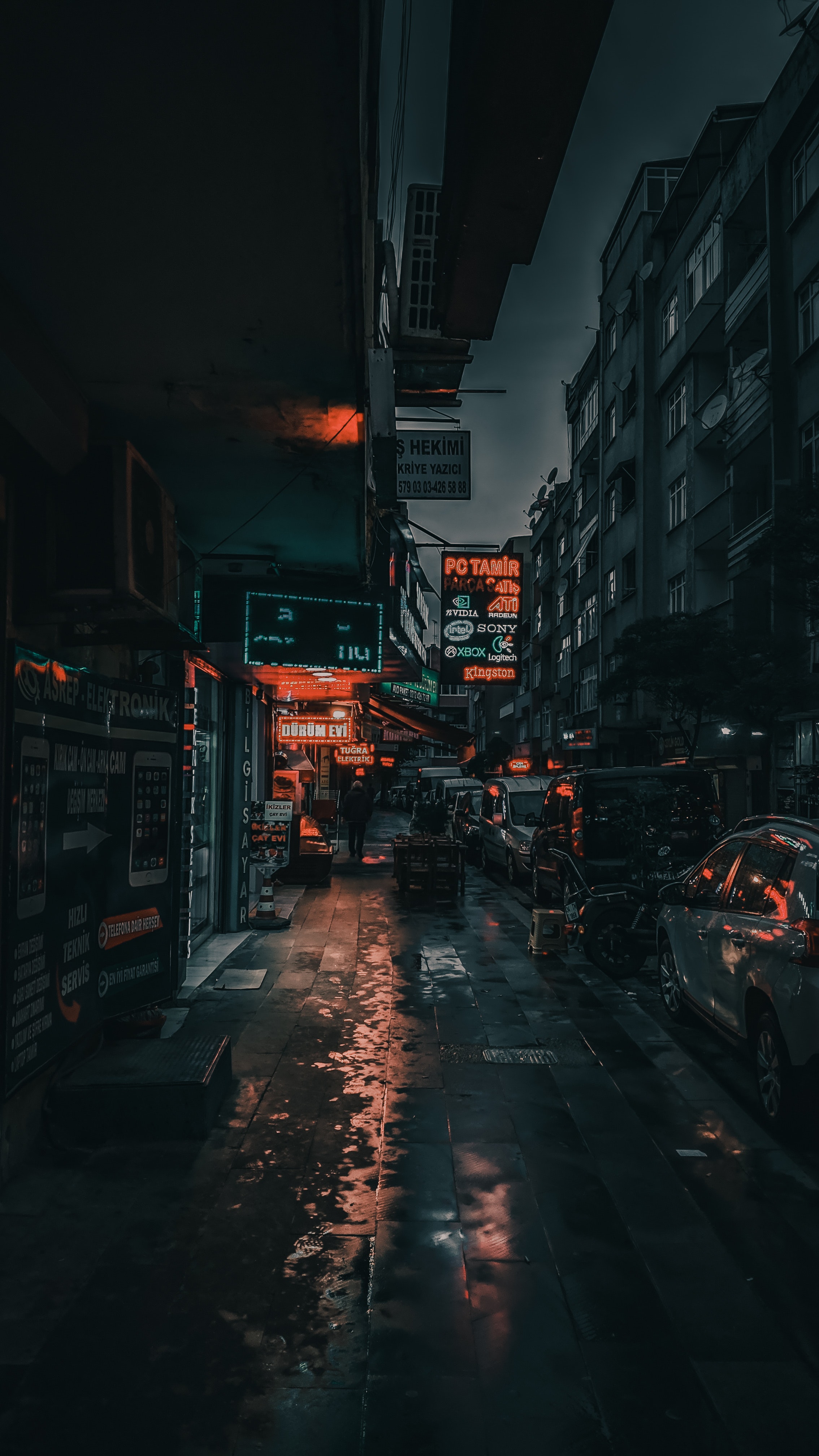 Neon Night City Wallpapers