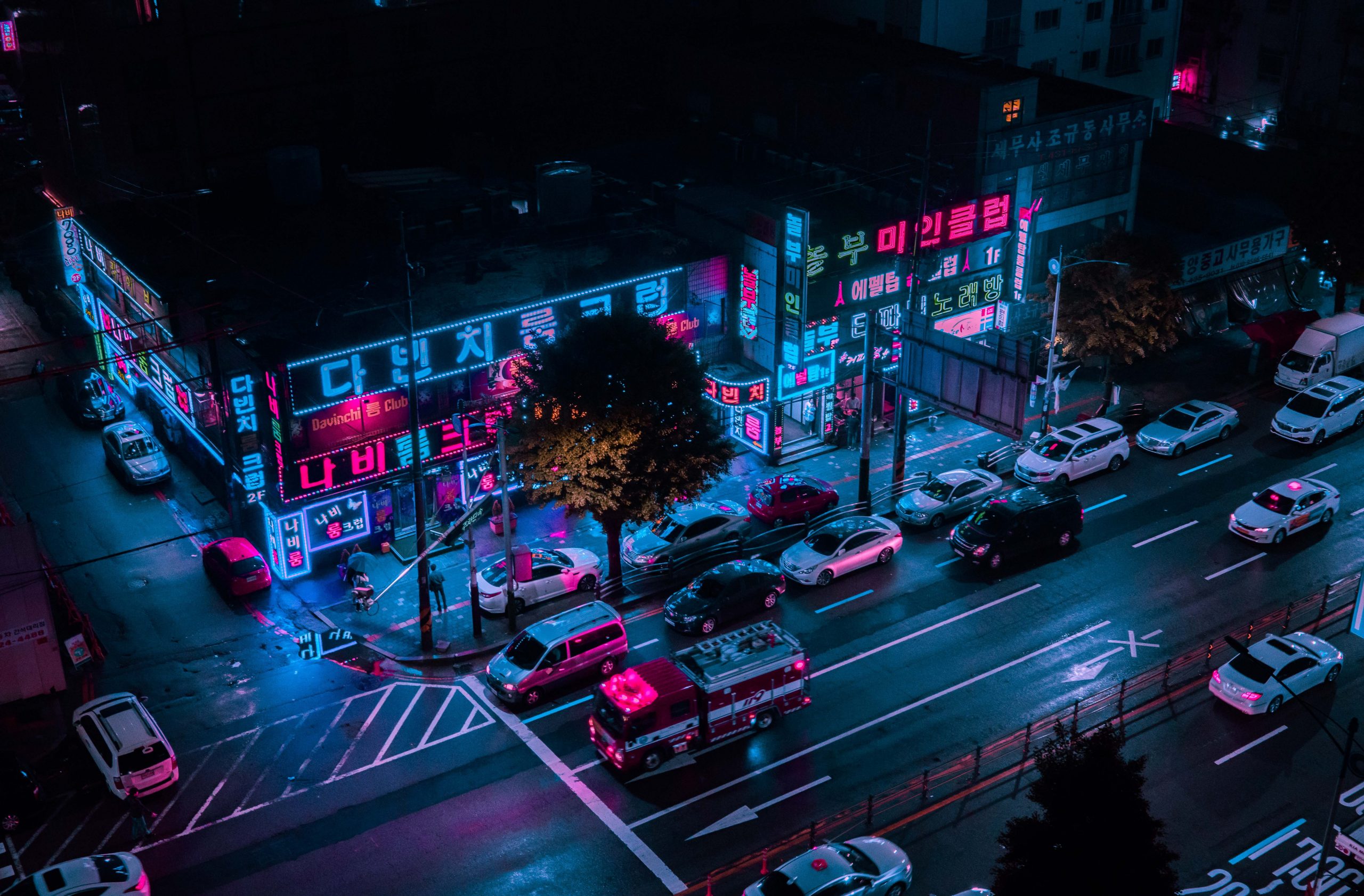 Neon Night City Wallpapers