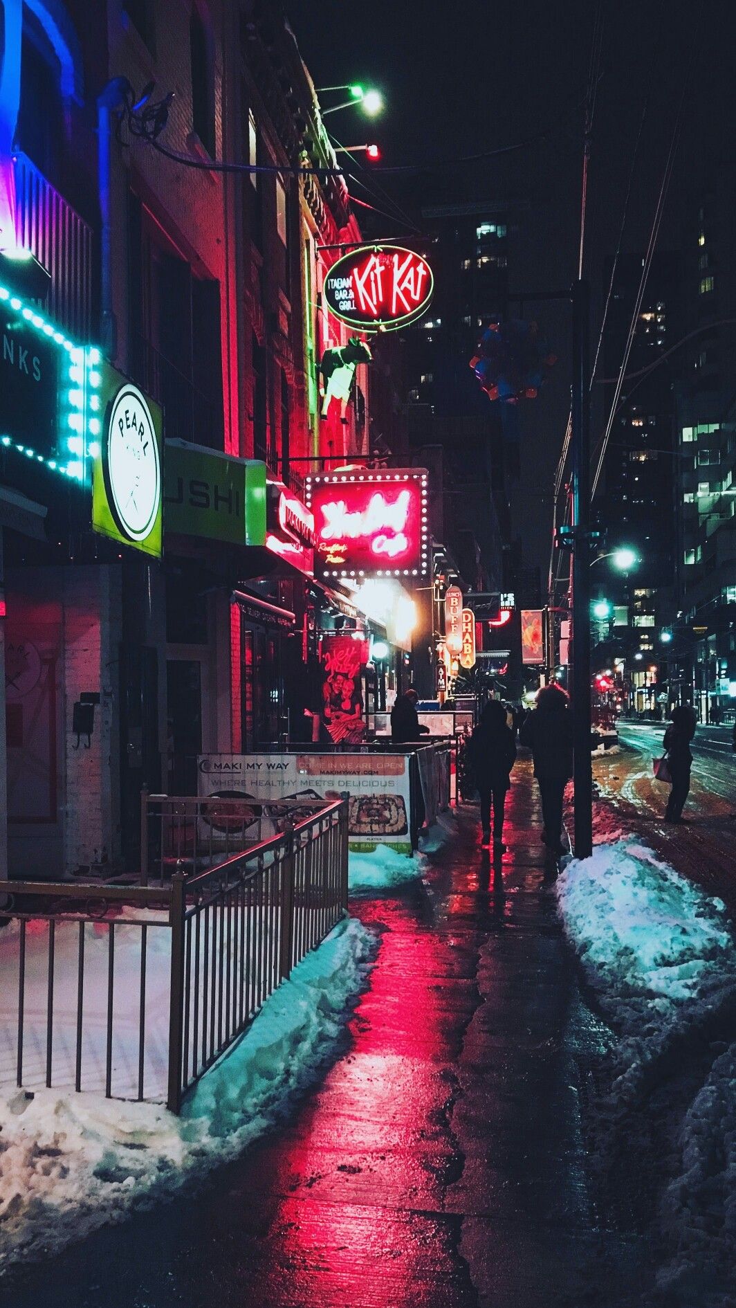 Neon Night City Wallpapers