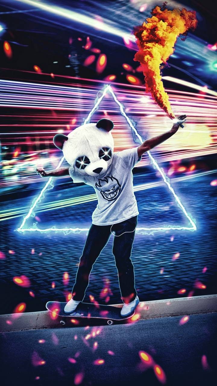 Neon Panda Wallpapers