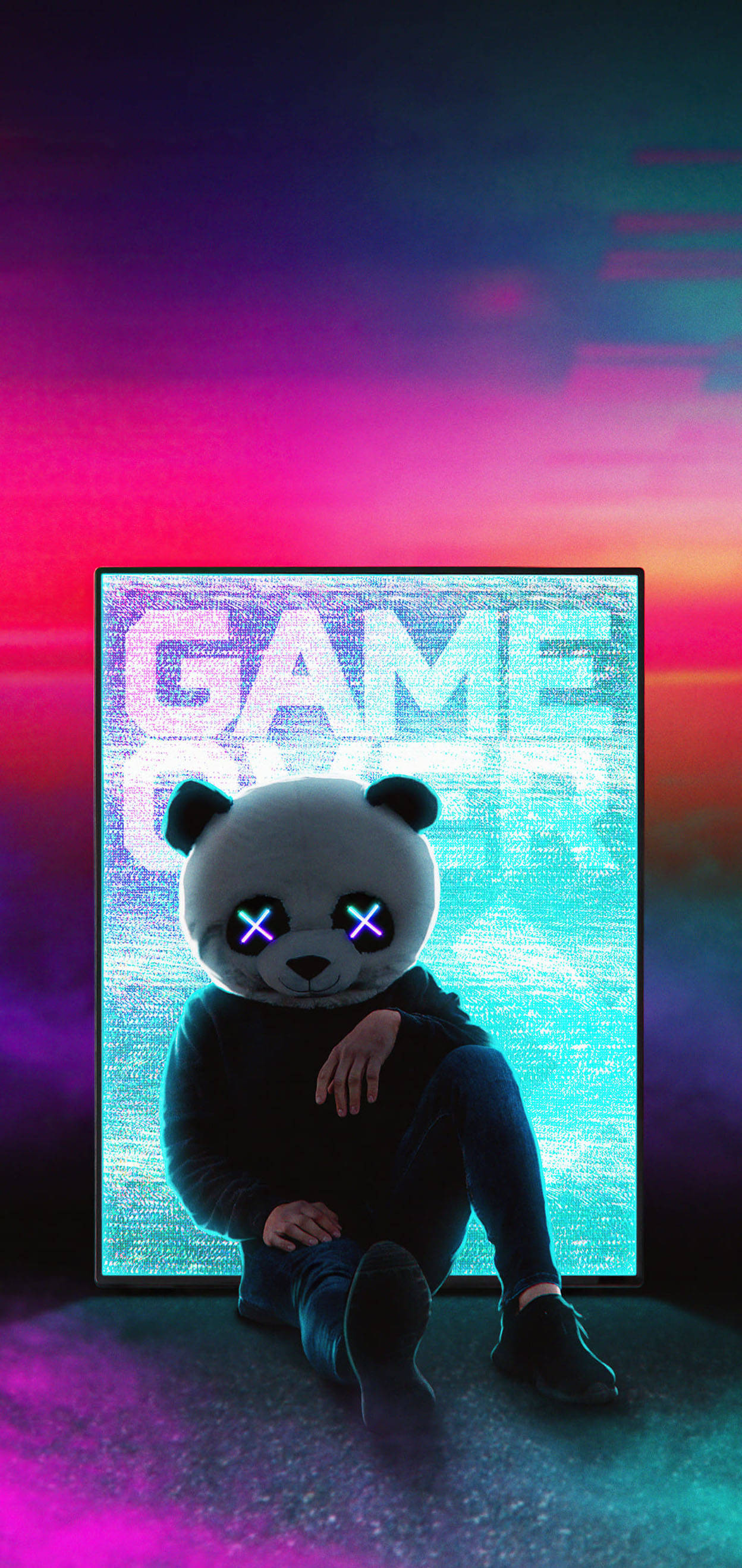 Neon Panda Wallpapers