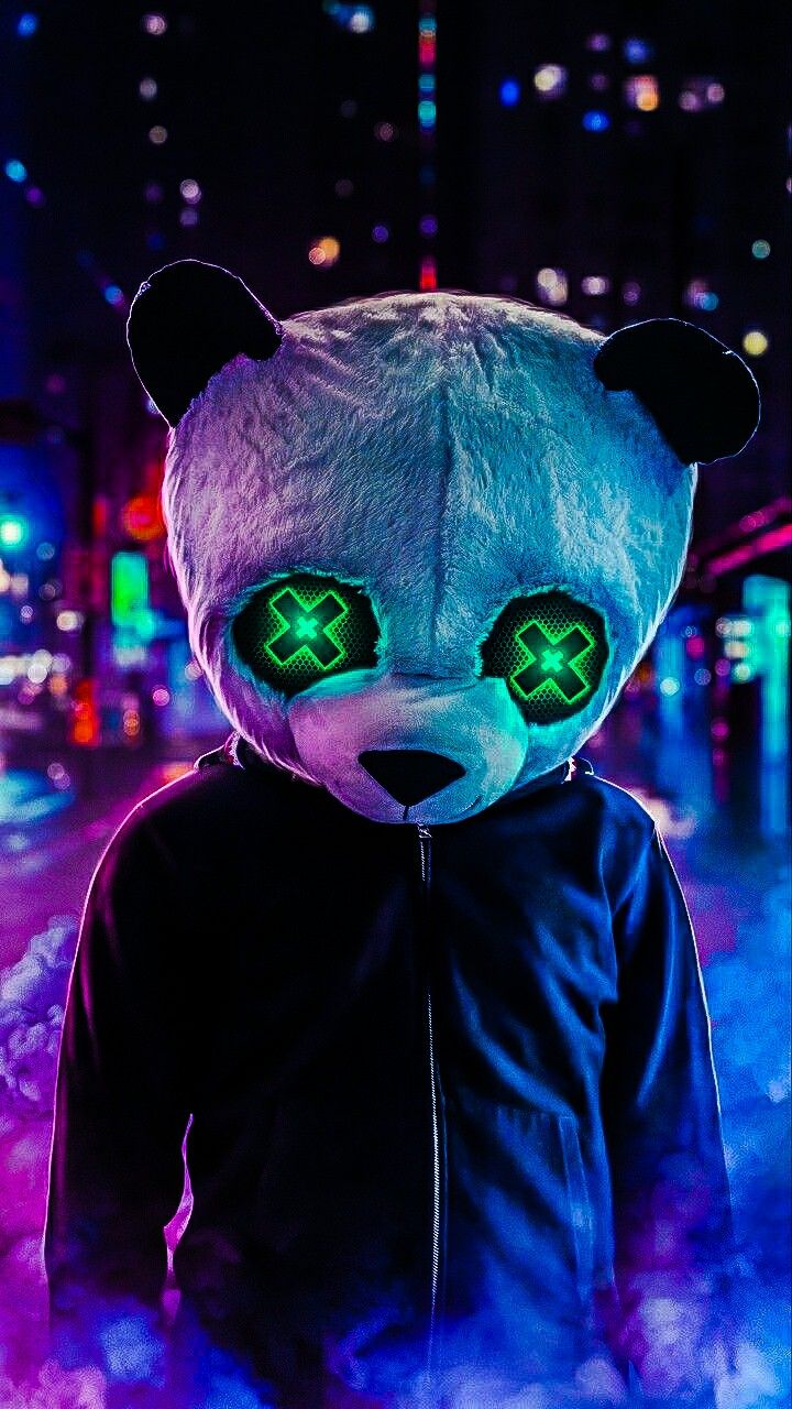 Neon Panda Wallpapers