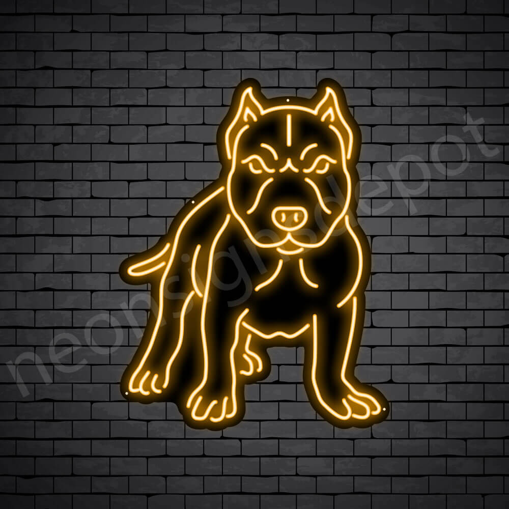 Neon Pitbull Wallpapers