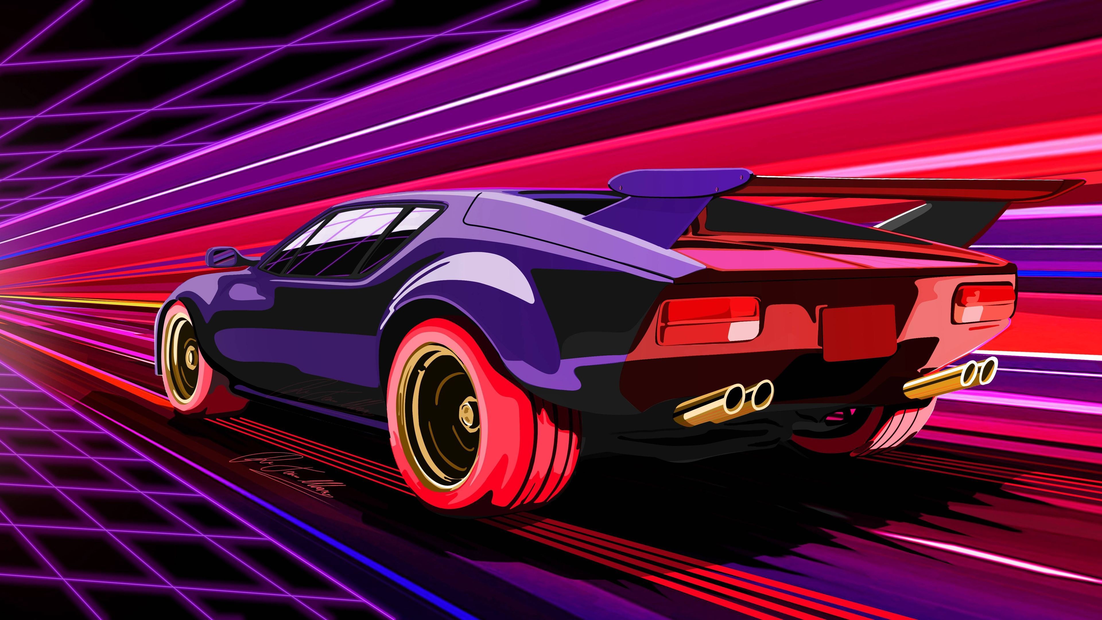 Neon Purple Car Wallpapers