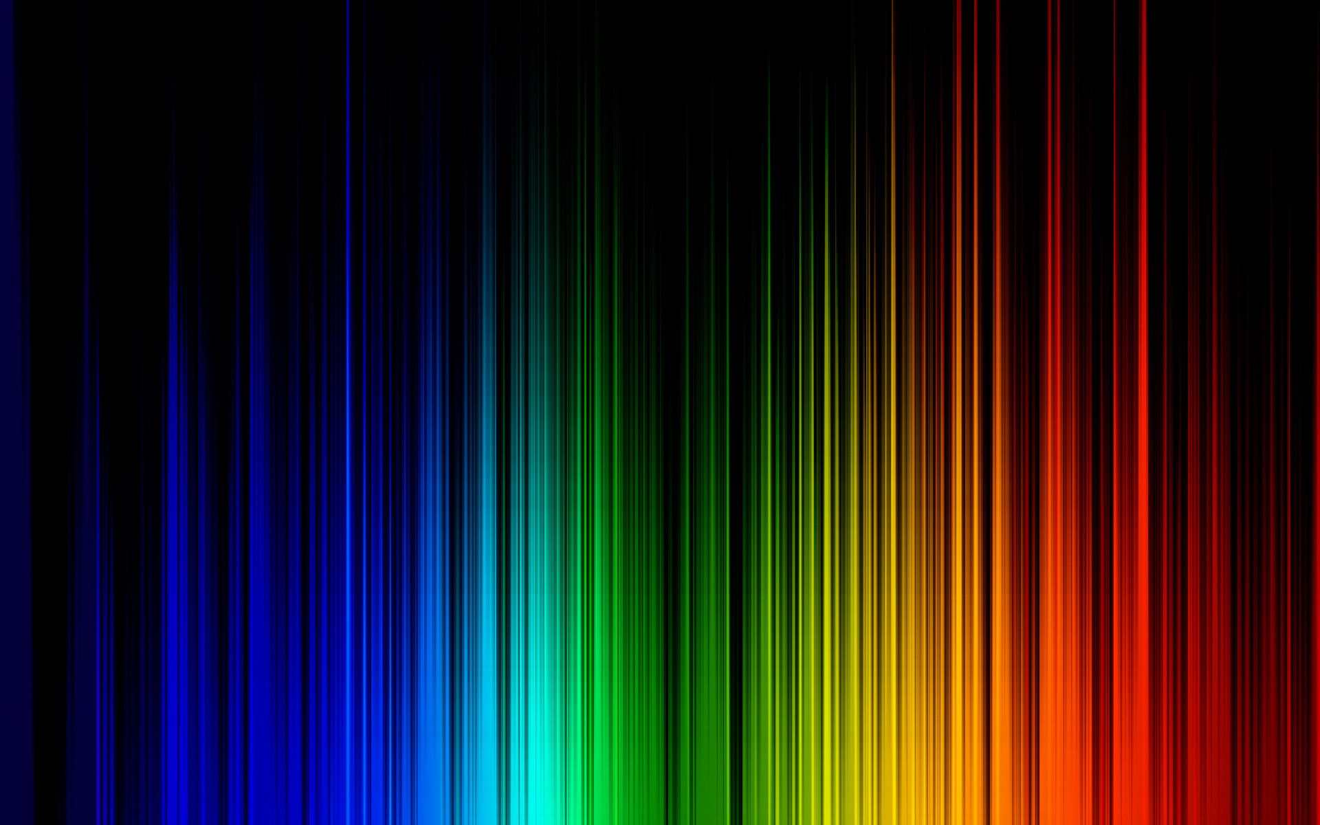 Neon Rainbows Desktop Wallpapers