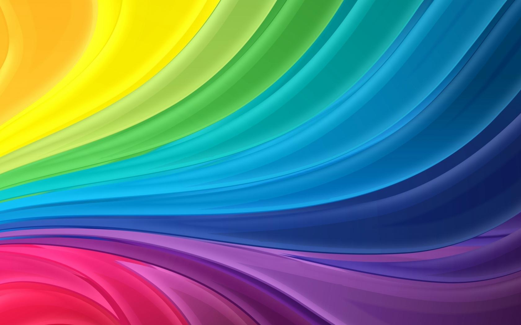 Neon Rainbows Desktop Wallpapers