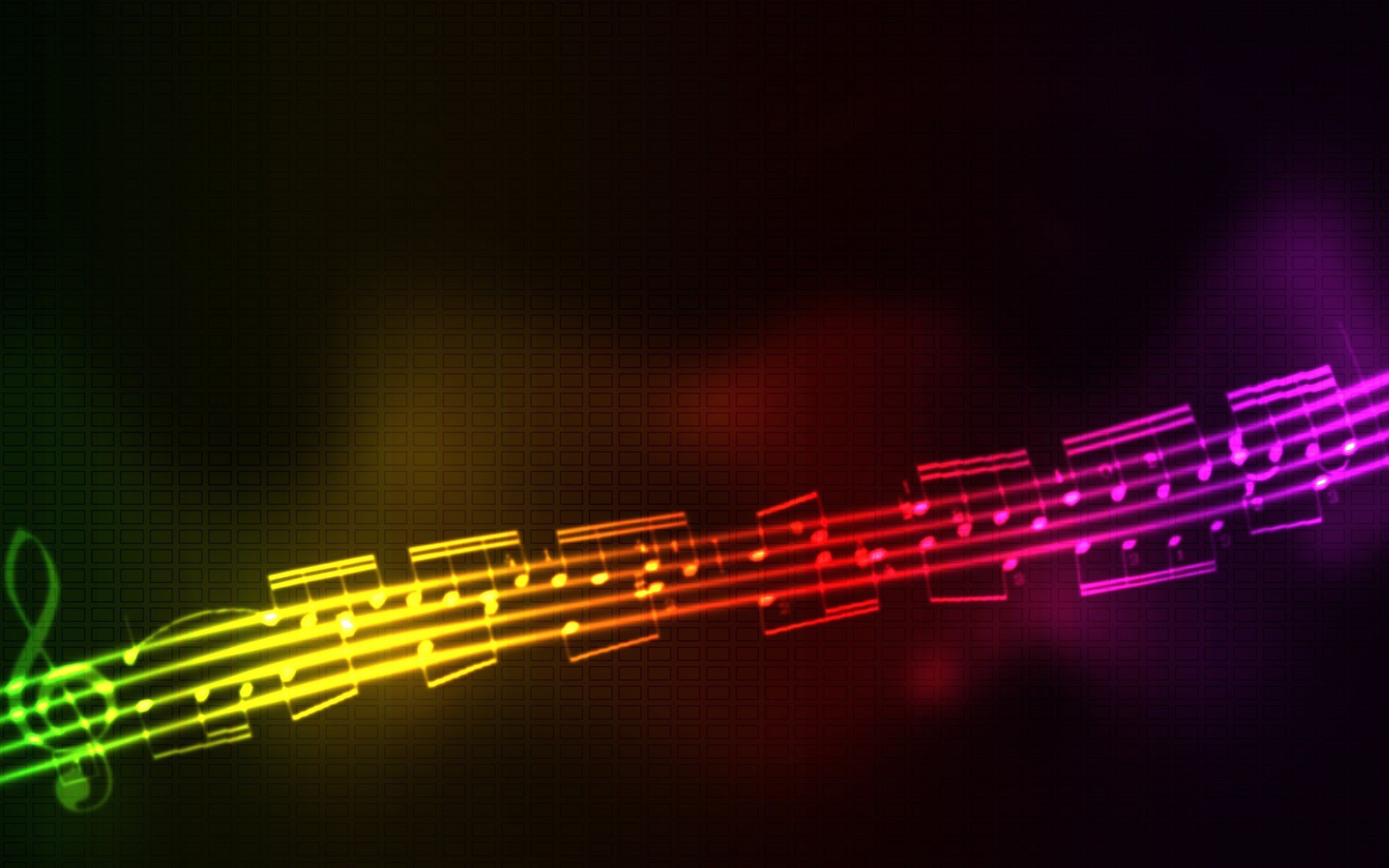 Neon Rainbows Desktop Wallpapers