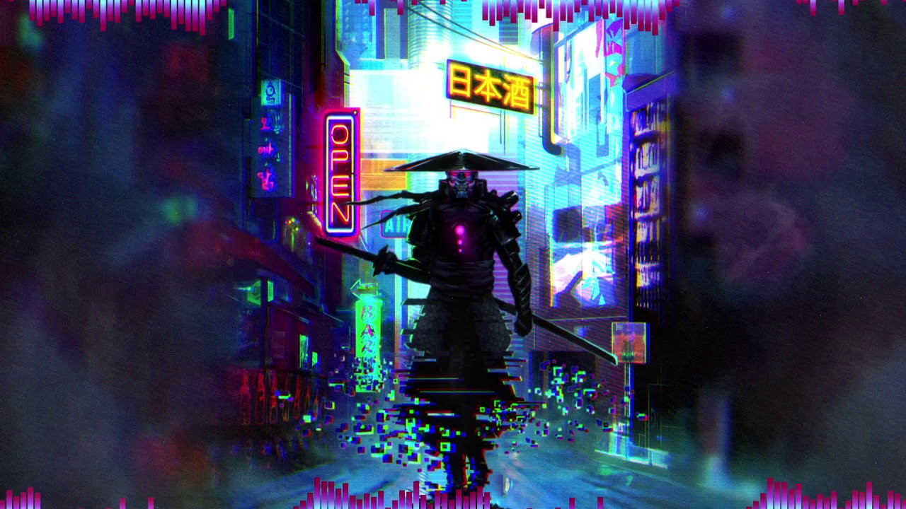 Neon Samurai Cyberpunk Wallpapers