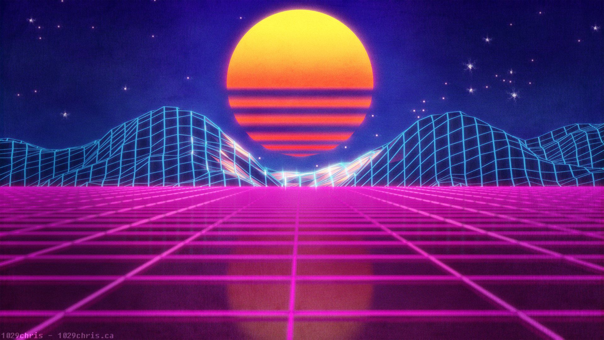 Neon Sunset Wallpapers