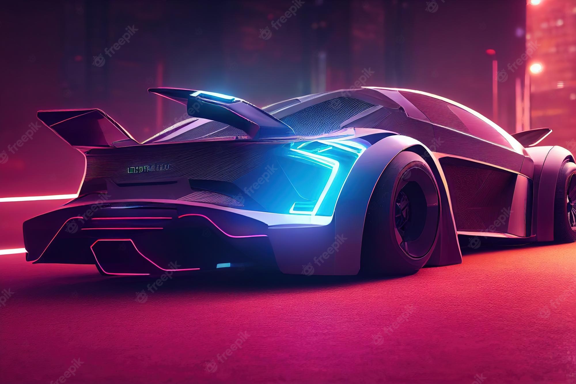 Neon Supercars Wallpapers