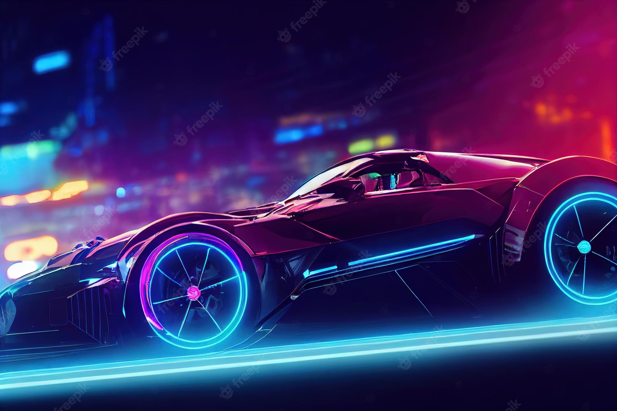 Neon Supercars Wallpapers