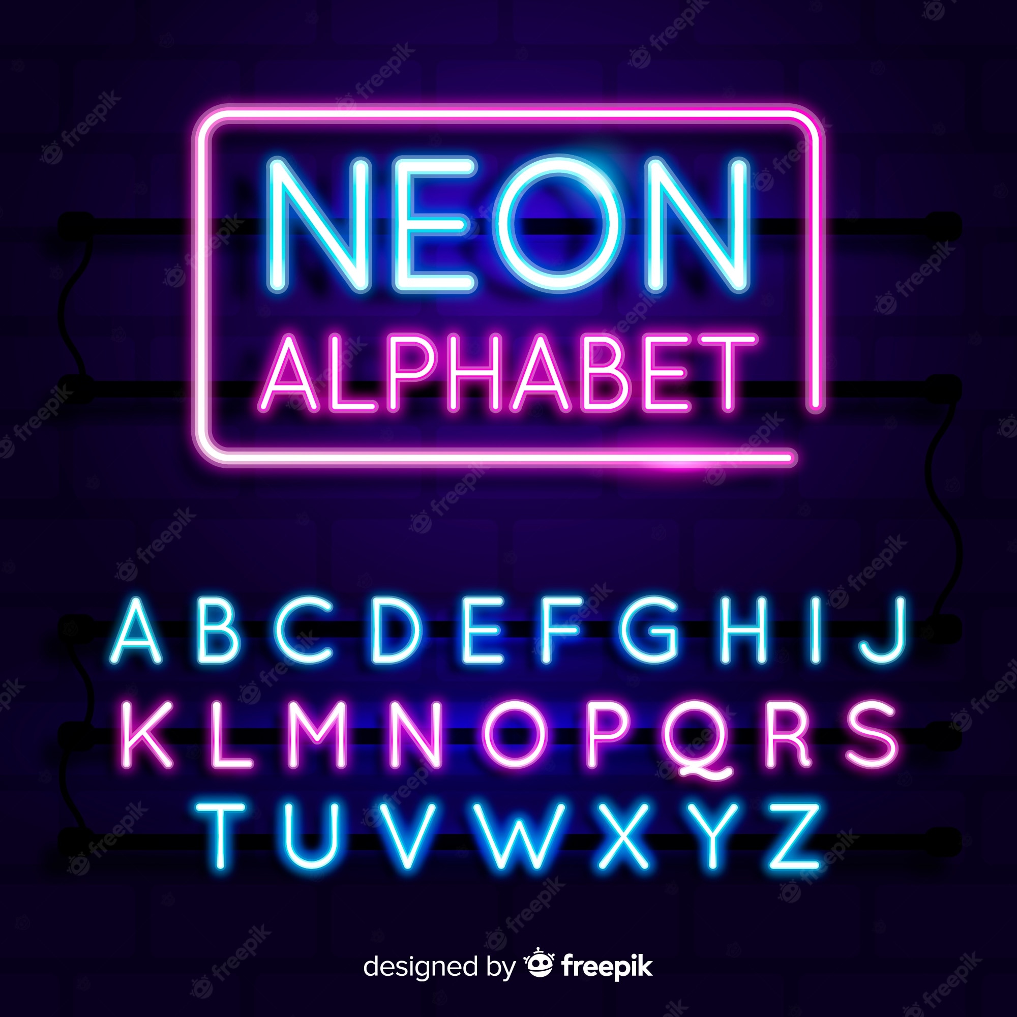 Neon Text Wallpapers