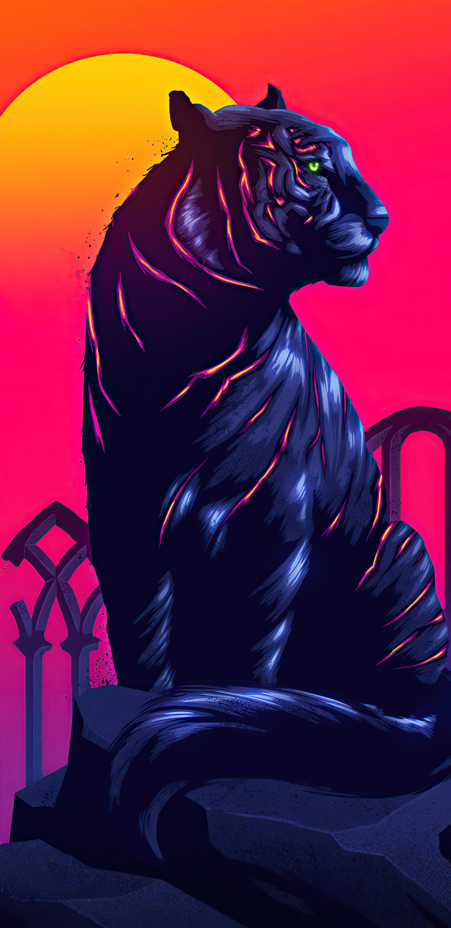 Neon Tiger Wallpapers