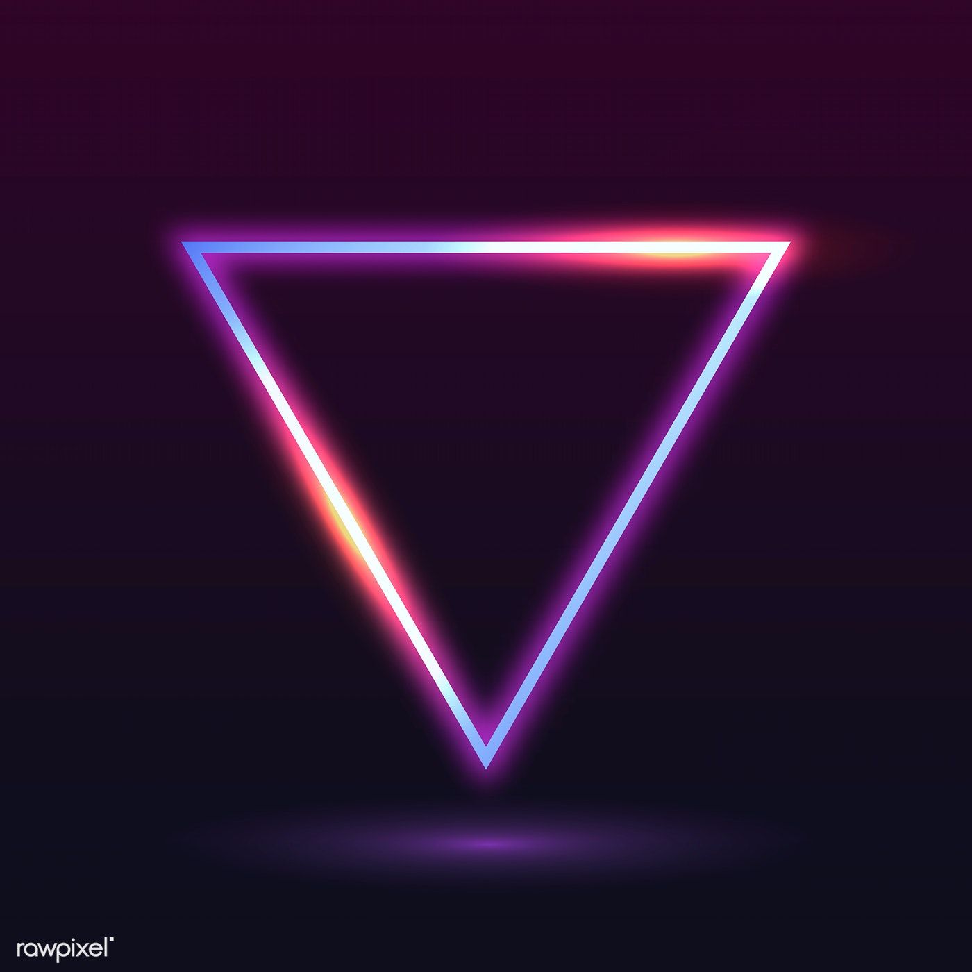 Neon Triangle Wallpapers