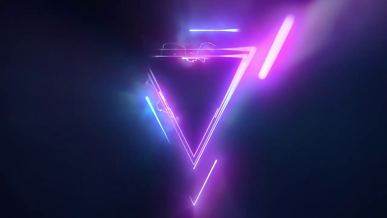 Neon Triangle Wallpapers