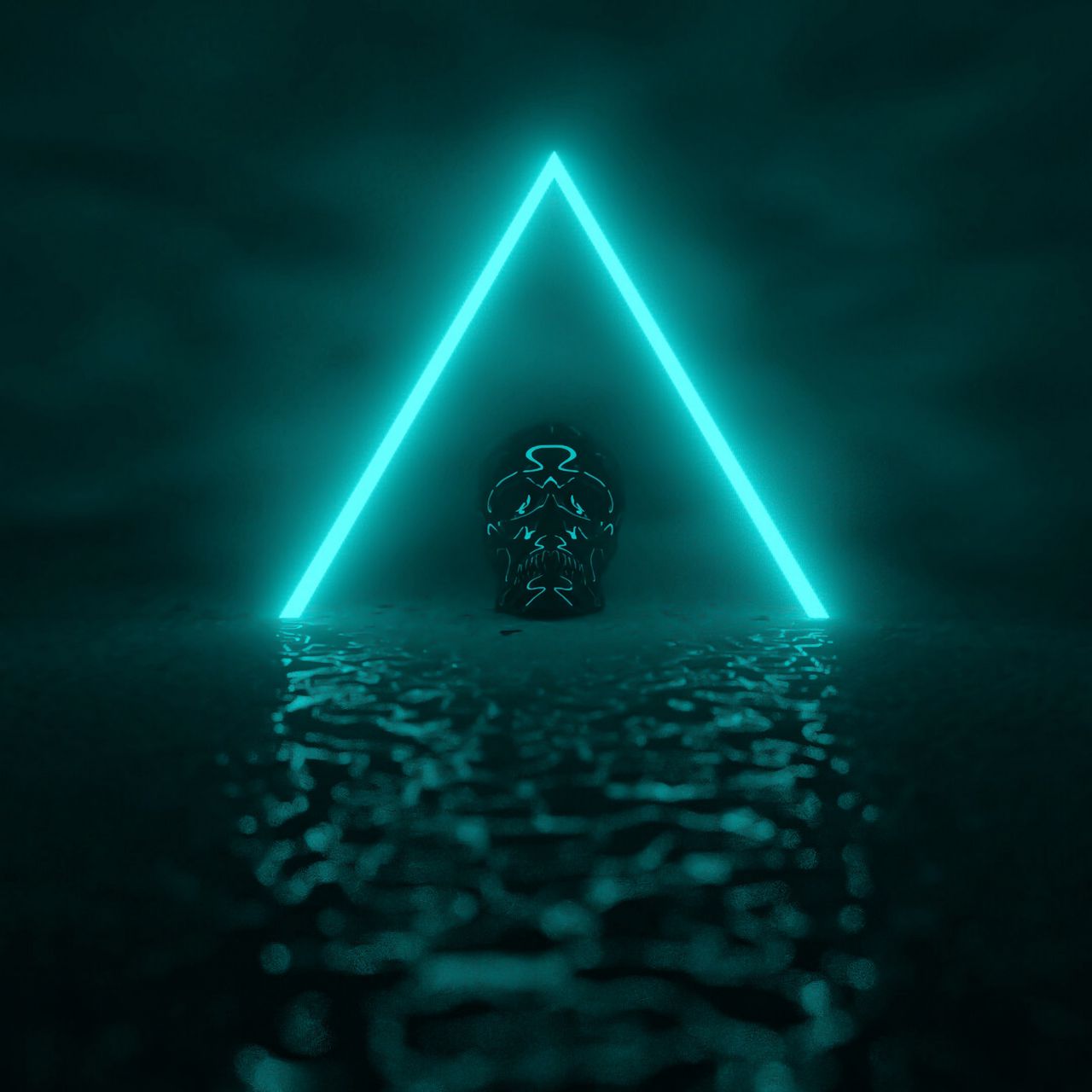 Neon Triangle Wallpapers