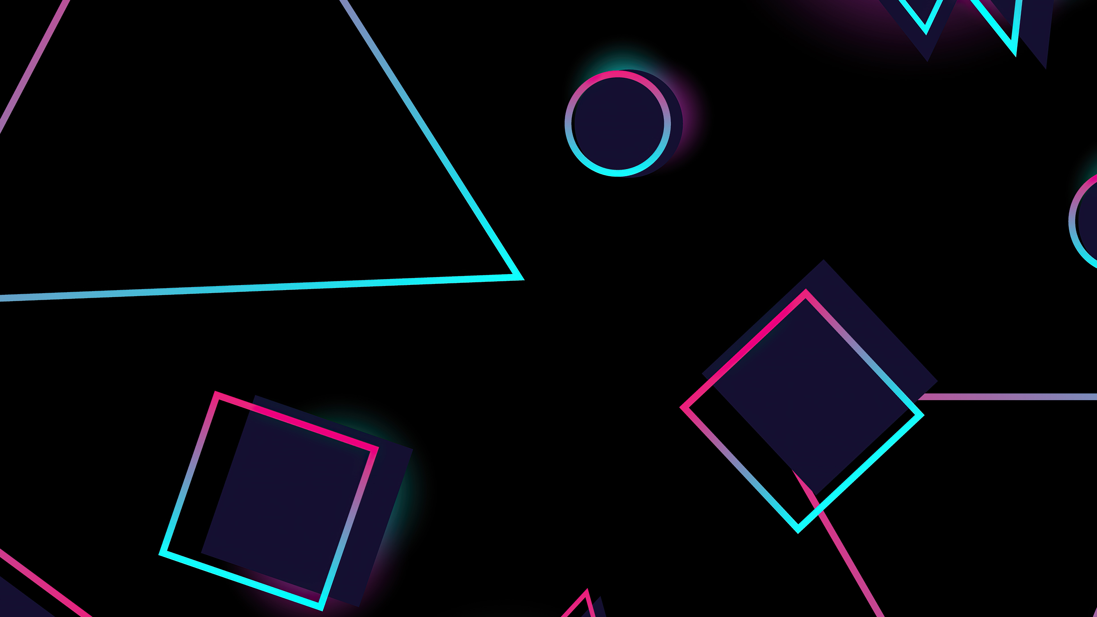 Neon Triangle Wallpapers