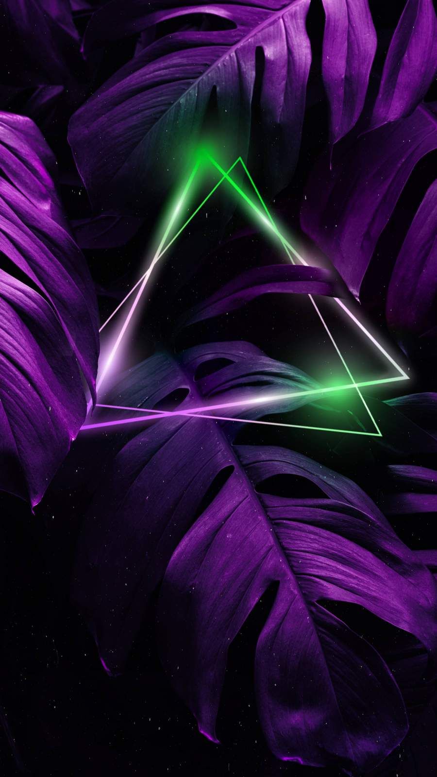 Neon Triangle Wallpapers