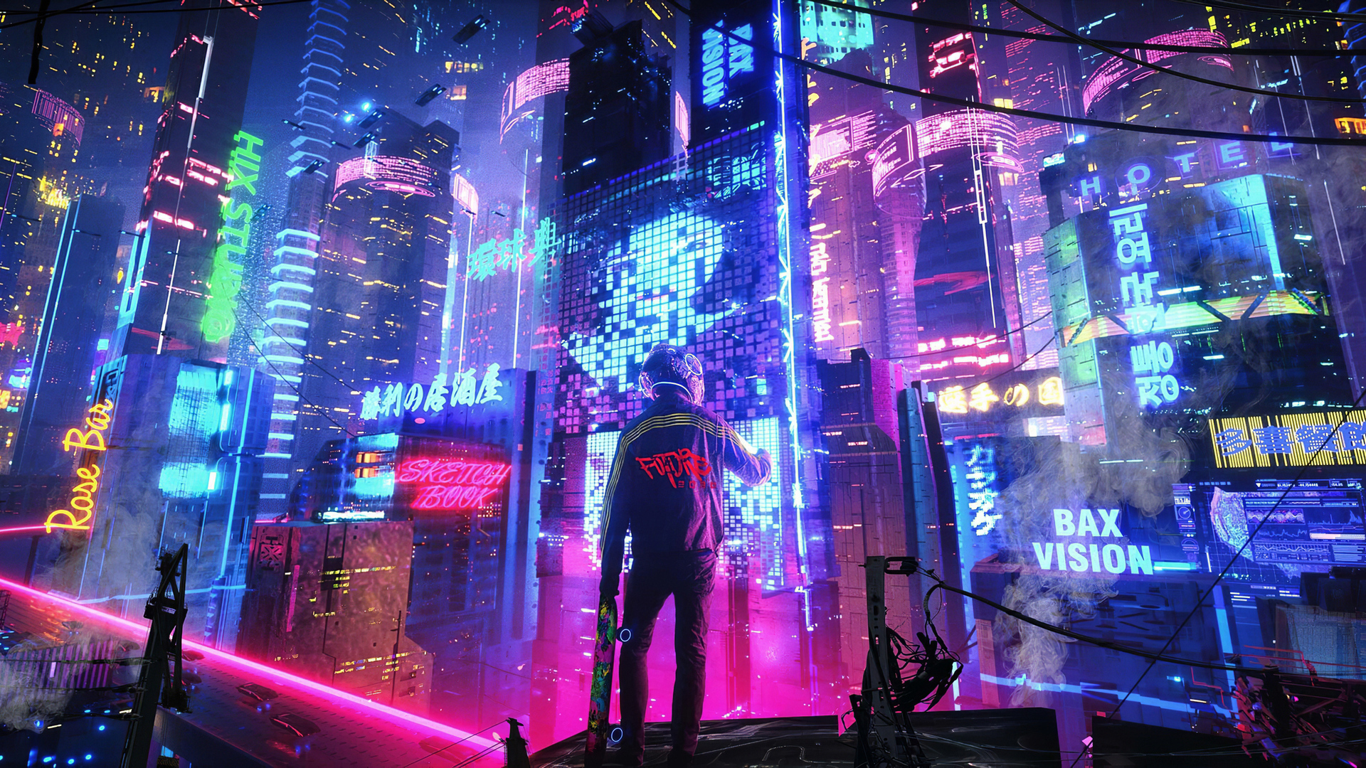 Neon Urban Wallpapers