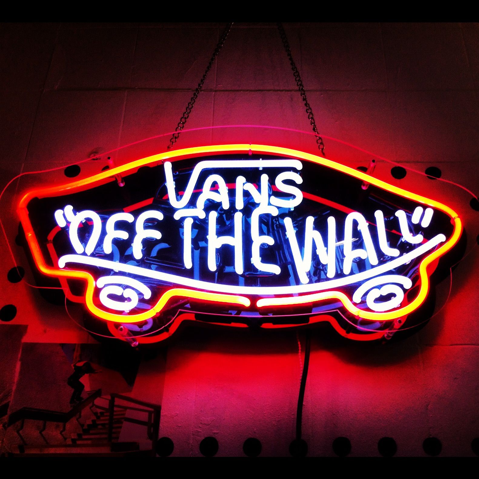 Neon Vans Off The Wall Wallpapers