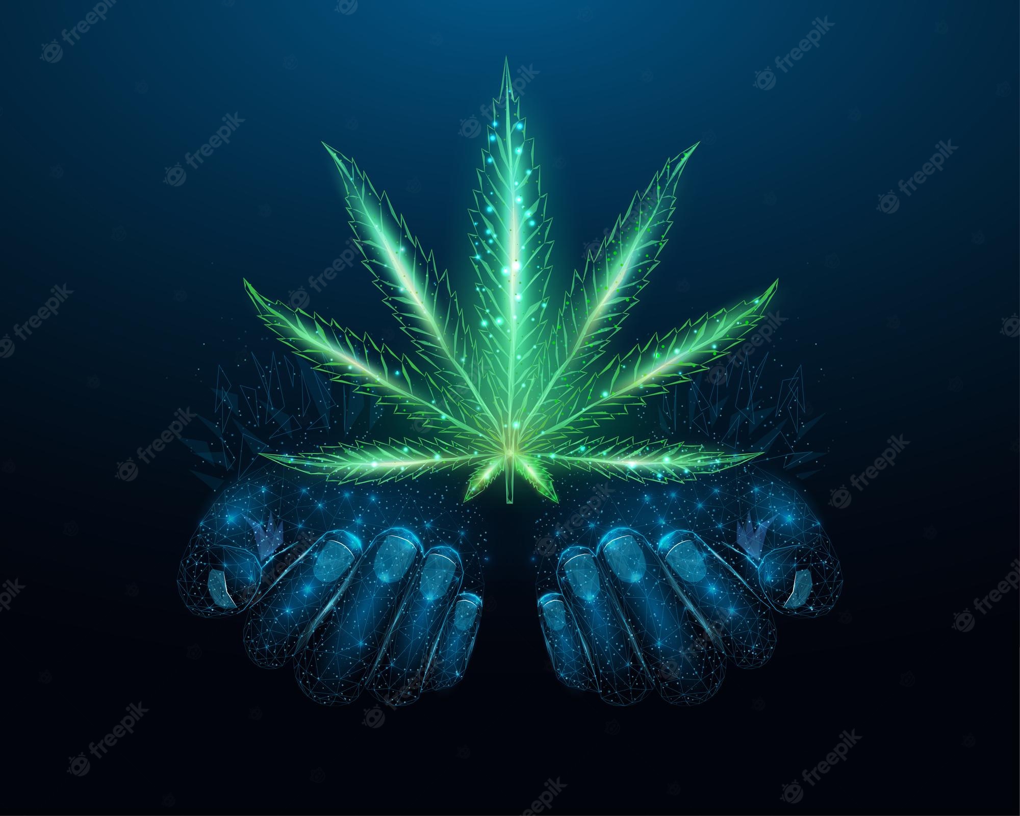 Neon Weed Wallpapers