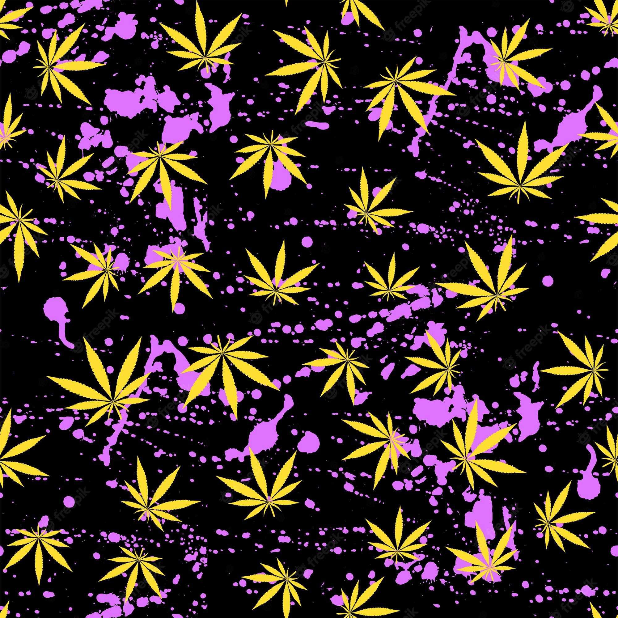 Neon Weed Wallpapers