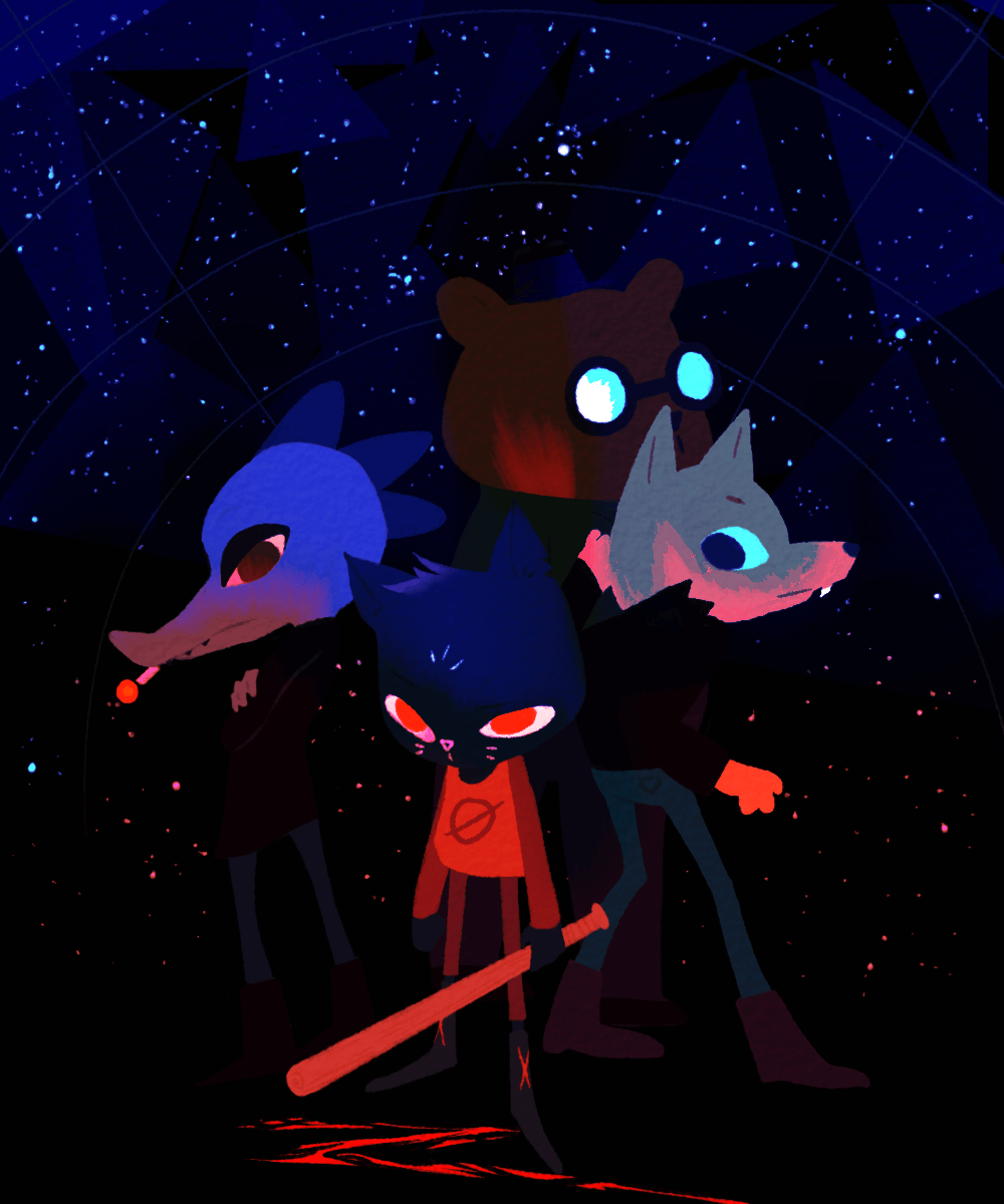 Night In The Woods Iphone Wallpapers